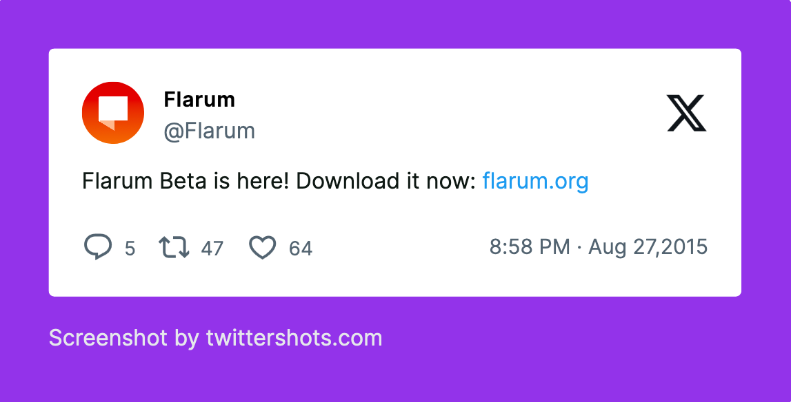 Flarum 官方网站